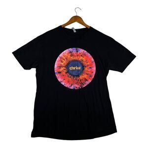 Thrice Eye Logo Black Horizons/East Tour T-shirt Large